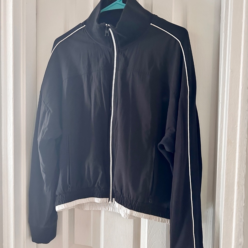 ATHLETA Brooklyn Track Bomber Jacket
